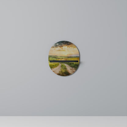SUNSET PATH Dekoratives Wandregal