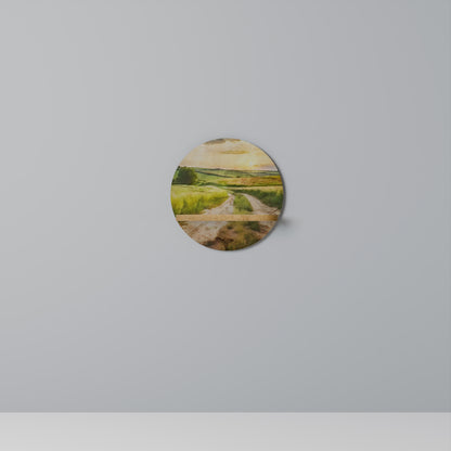 SUNSET PATH Dekoratives Wandregal