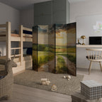 SUNSET PATH Dekorativer Paravent - 5-teilig