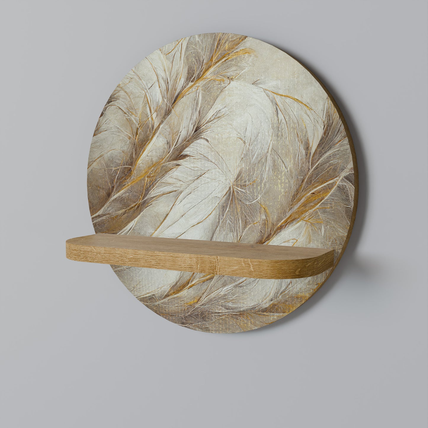 SOFT PLUMAGE Dekoratives Wandregal