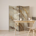SOFT PLUMAGE 4-teiliger Paravent