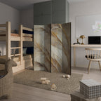 SOFT PLUMAGE Dekorativer Paravent - 4-teilig