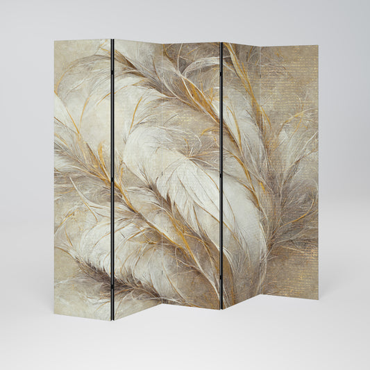SOFT PLUMAGE 5-teiliger Paravent