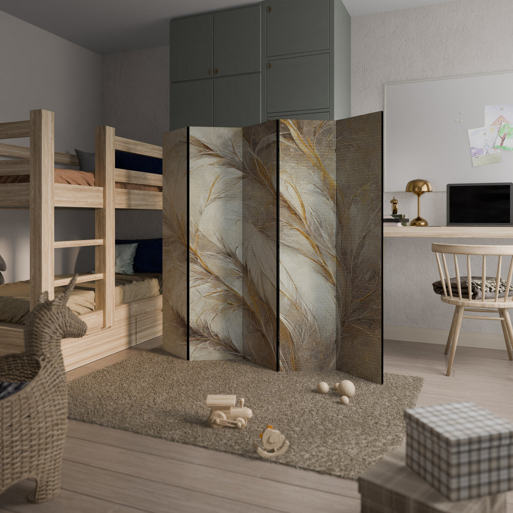 SOFT PLUMAGE 5-teiliger Paravent