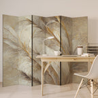 SOFT PLUMAGE Dekorativer Paravent - 6-teilig