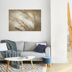 SOFT PLUMAGE Selbstklebendes Horizontal-Poster