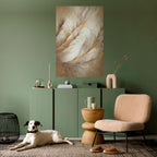 SOFT PLUMAGE Selbstklebendes Poster - Hochformat