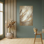 SOFT PLUMAGE Selbstklebendes Poster - Hochformat