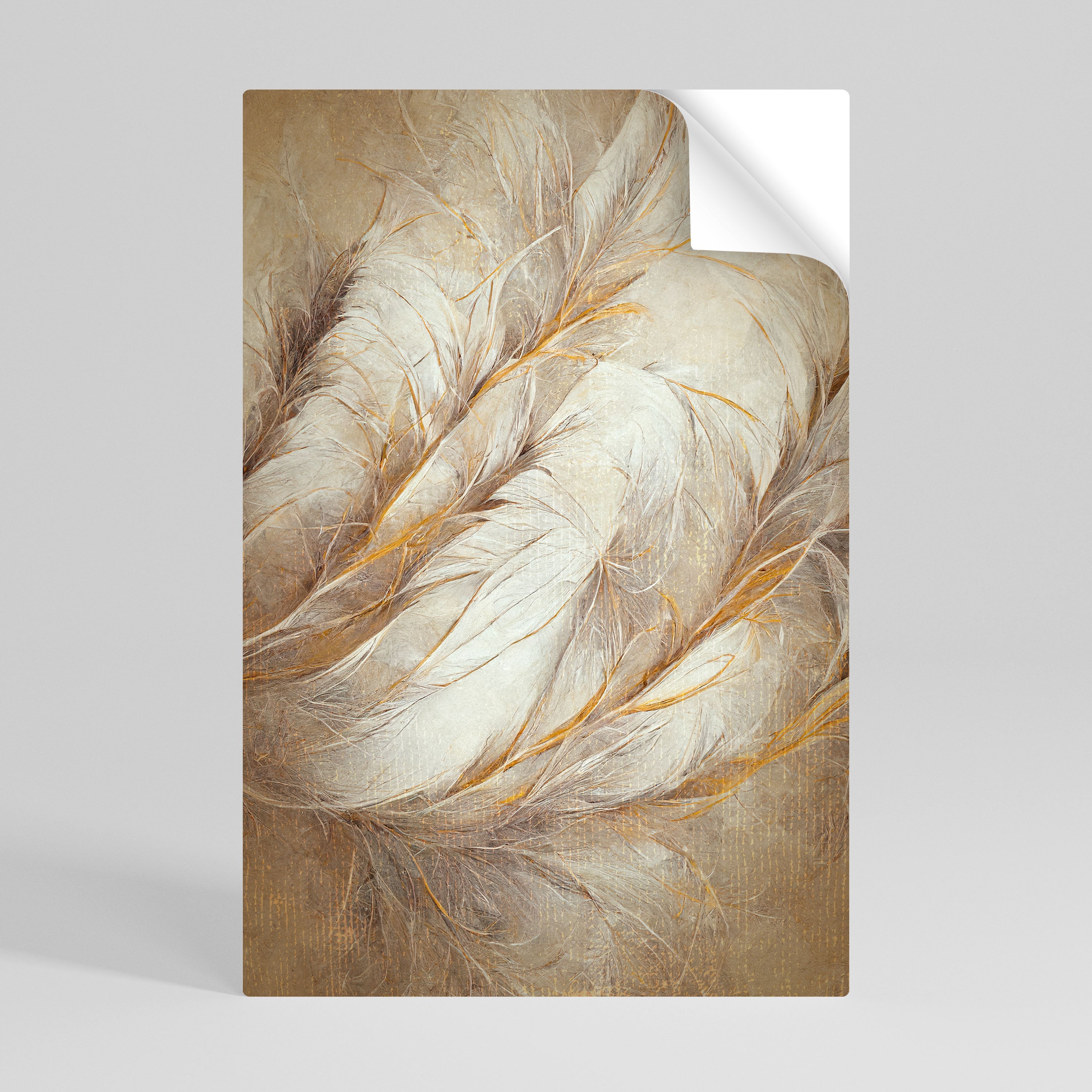 SOFT PLUMAGE Vertikales Poster zum Abziehen und Aufkleben