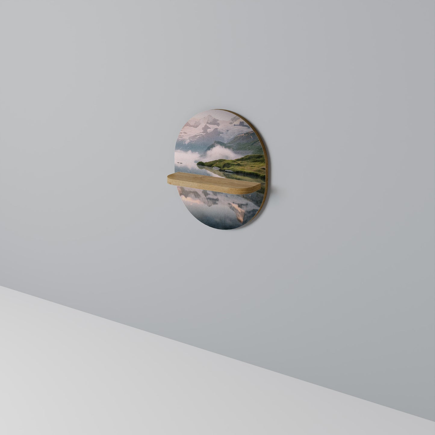 FOGGY HORIZON Dekoratives Wandregal
