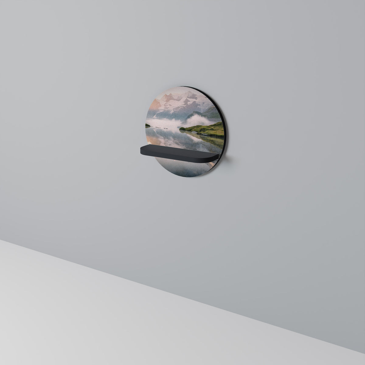FOGGY HORIZON Dekoratives Wandregal
