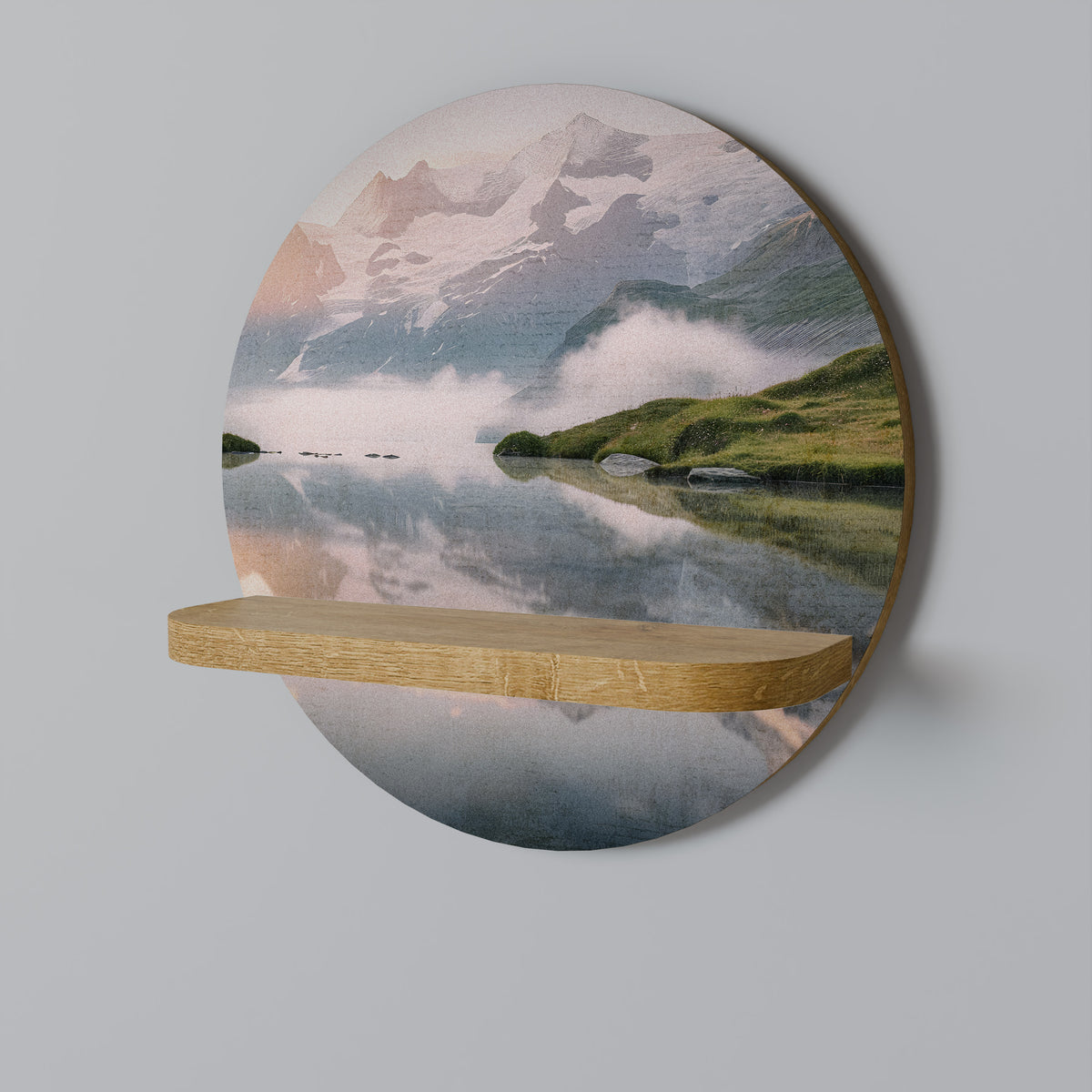 FOGGY HORIZON Dekoratives Wandregal