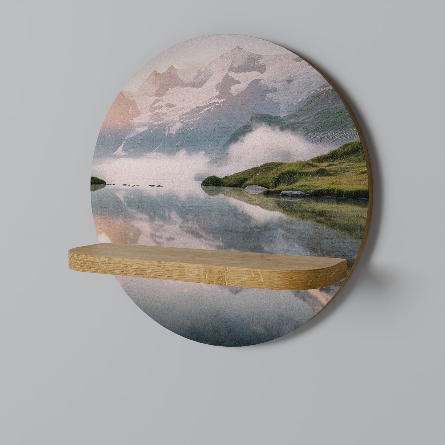 FOGGY HORIZON Dekoratives Wandregal