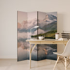 FOGGY HORIZON Dekorativer Paravent - 4-teilig