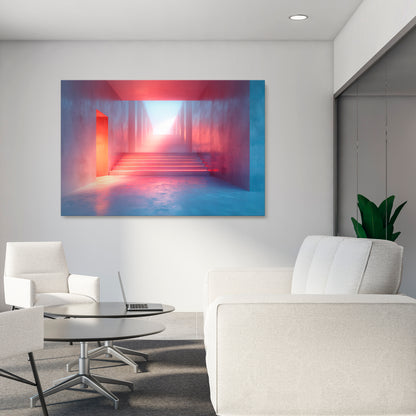 BRIGHT DIRECTION Horizontal Canvas Print