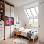 BRIGHT DIRECTION Selbstklebendes Horizontal-Poster