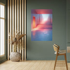 BRIGHT DIRECTION Selbstklebendes Poster - Hochformat