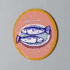 ENJOY YOUR MEAL Runde Wanddekoration Ø 69 cm