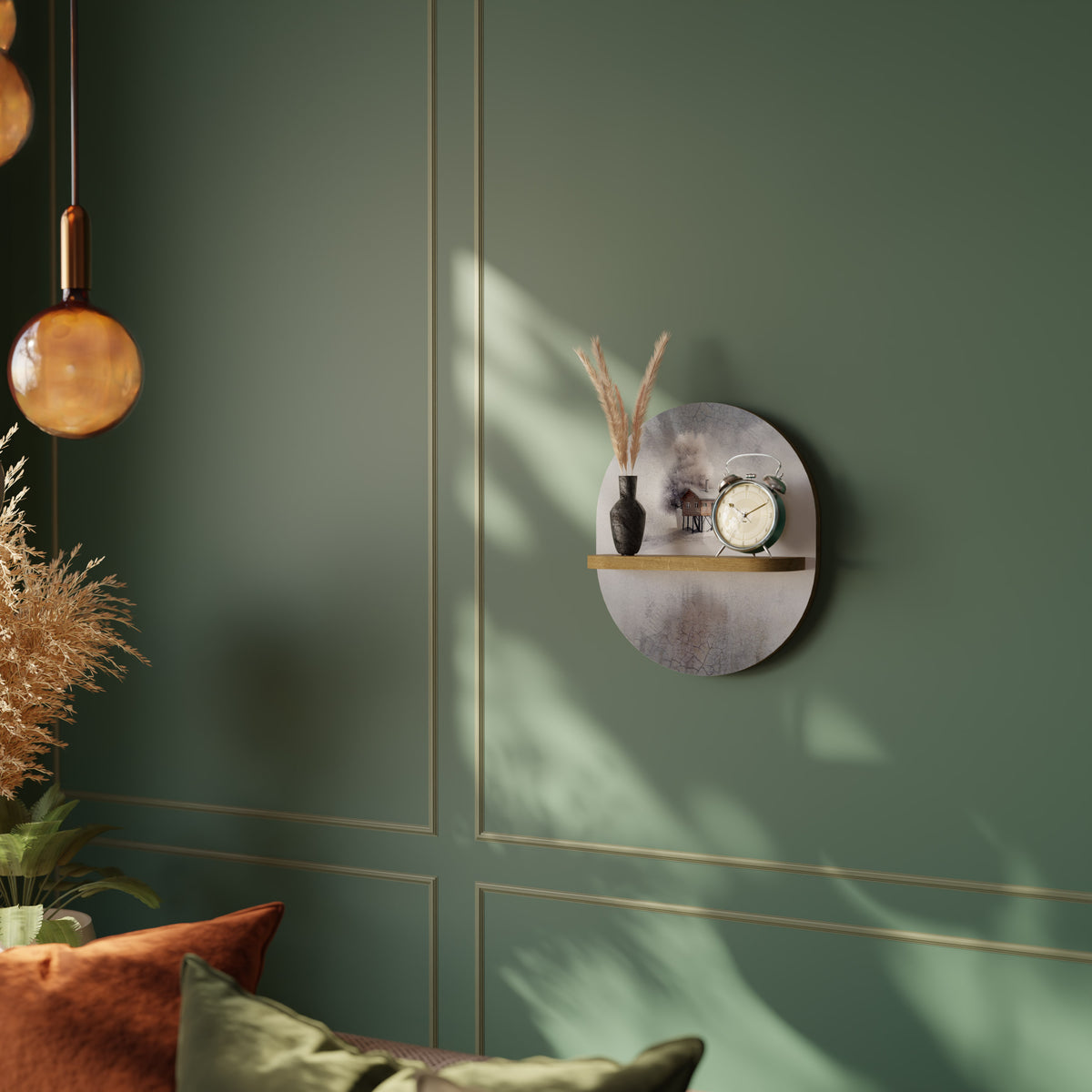 SILENT CABIN Dekoratives Wandregal
