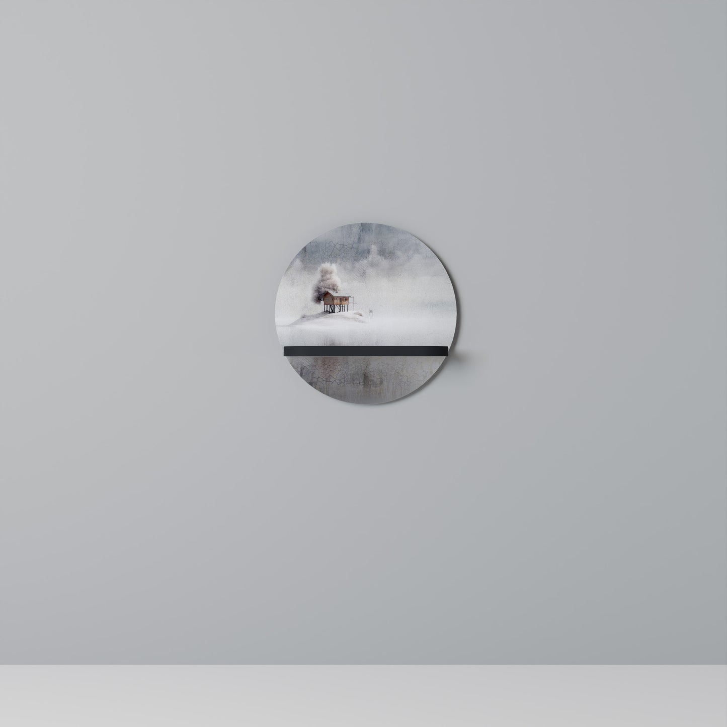 SILENT CABIN Dekoratives Wandregal