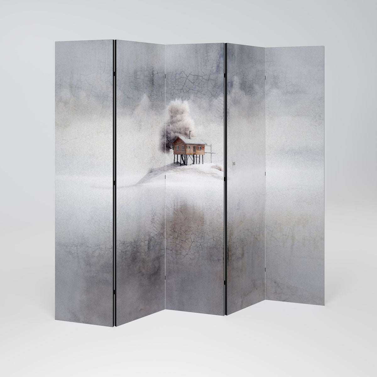SILENT CABIN 5-teiliger Paravent