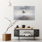 SILENT CABIN Peel and Stick Horizontal Poster