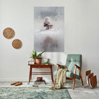 SILENT CABIN Selbstklebendes Poster - Hochformat