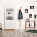 SILENT CABIN Selbstklebendes Poster - Hochformat