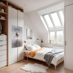 SILENT CABIN Selbstklebendes Poster - Hochformat