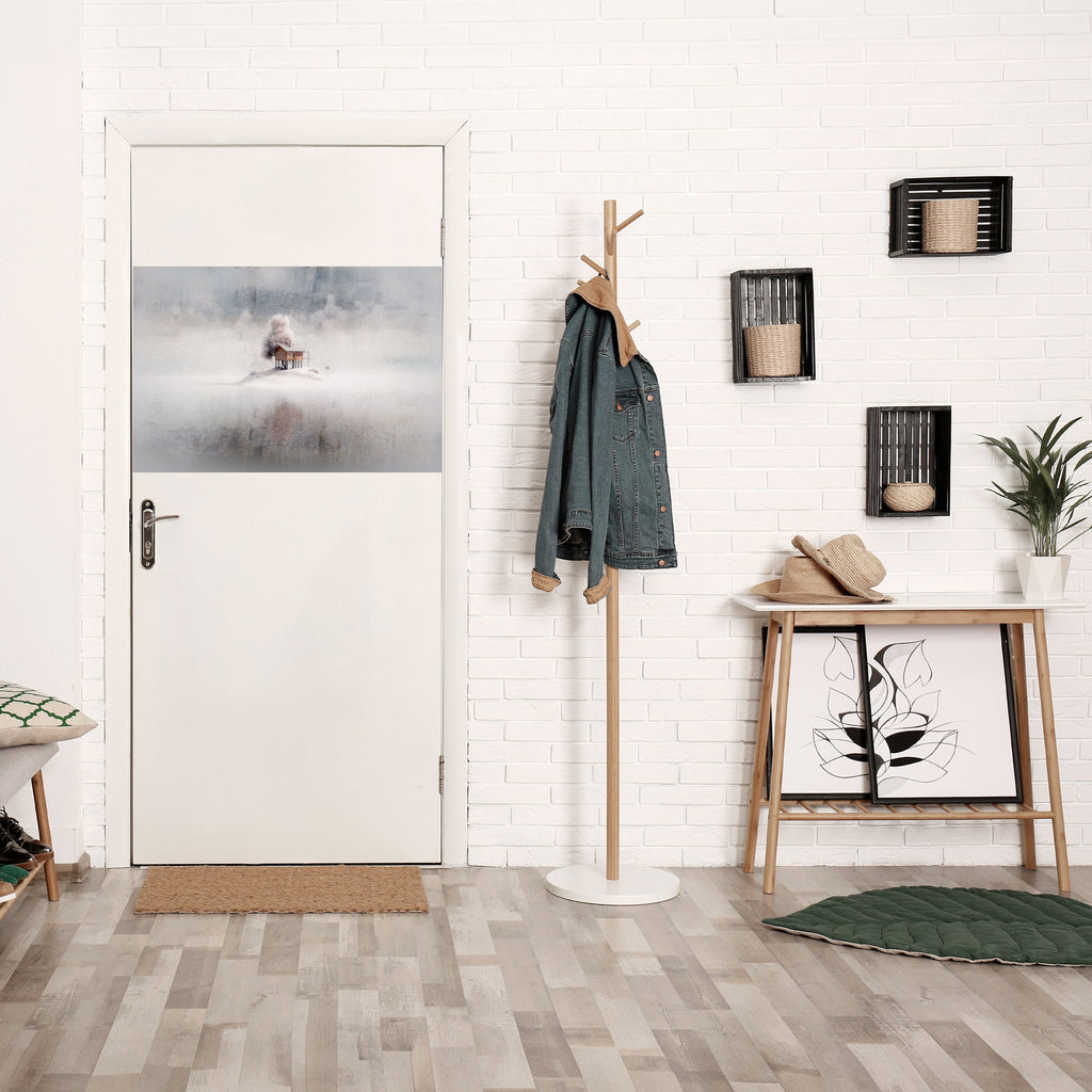 SILENT CABIN Peel and Stick Horizontal Poster