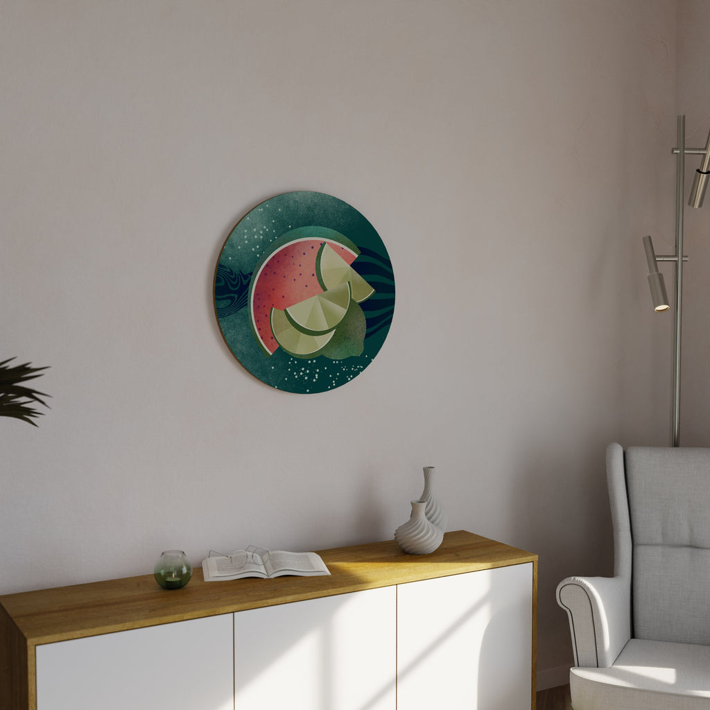 FRUIT POWER Runde Wanddekoration Ø 69 cm