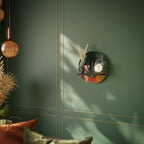 TROPICAL COMPOSITION Rundes Kunstregal in Schwarz