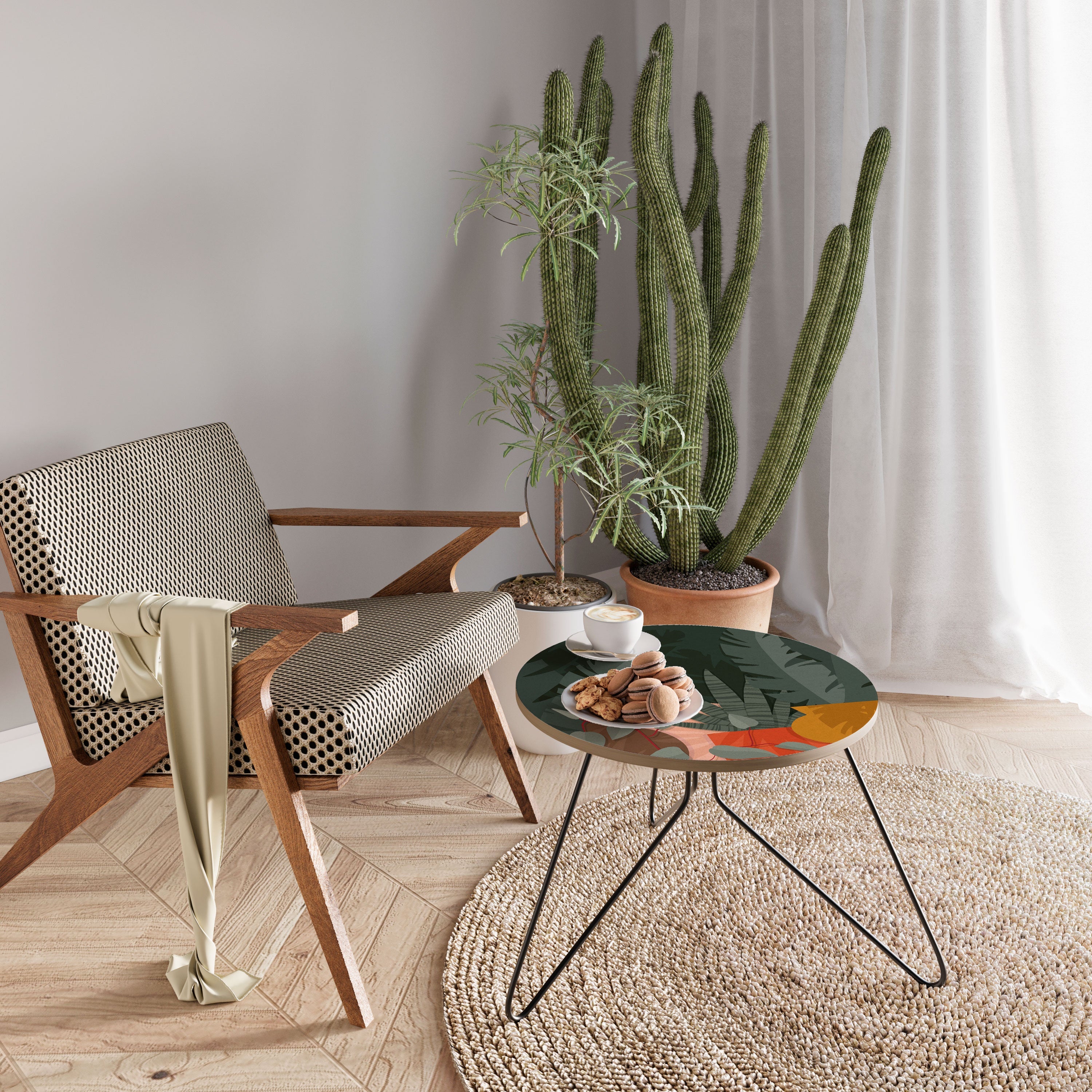 TROPICAL COMPOSITION Couchtisch 60