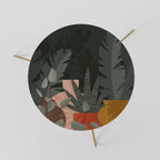 TROPICAL COMPOSITION Couchtisch Ø 60 cm