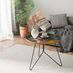 TROPICAL COMPOSITION Couchtisch Ø 69 cm