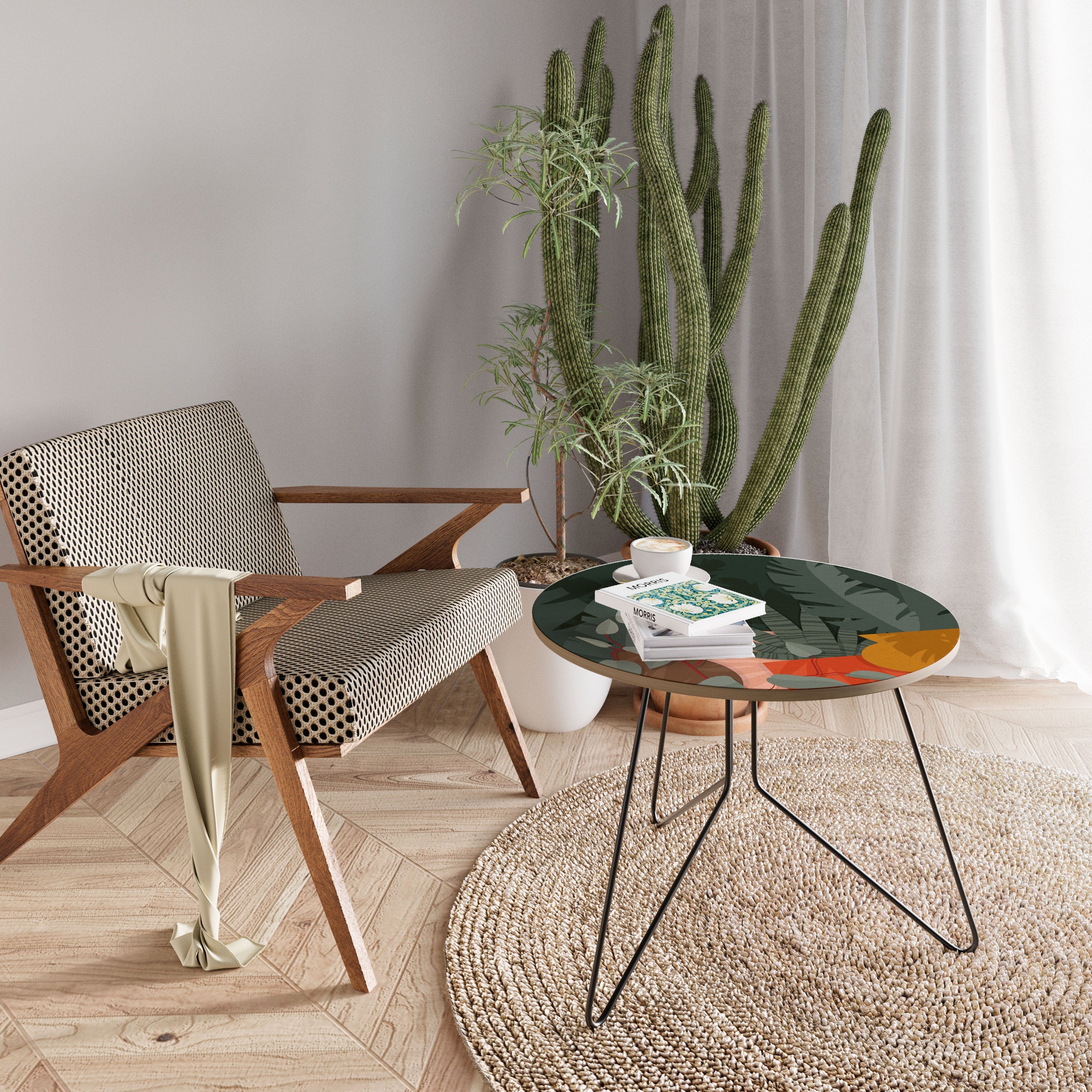TROPICAL COMPOSITION Couchtisch 69