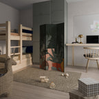 TROPICAL COMPOSITION Dekorativer Paravent - 3-teilig