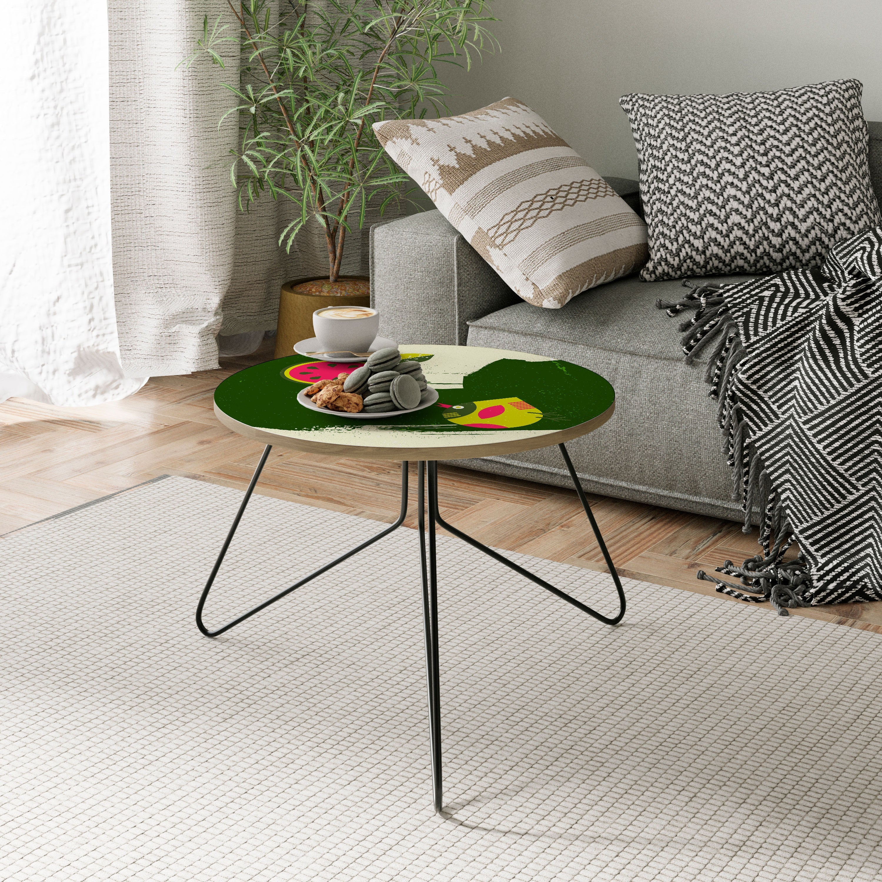 FRUITFUL SWIRLS Couchtisch 60