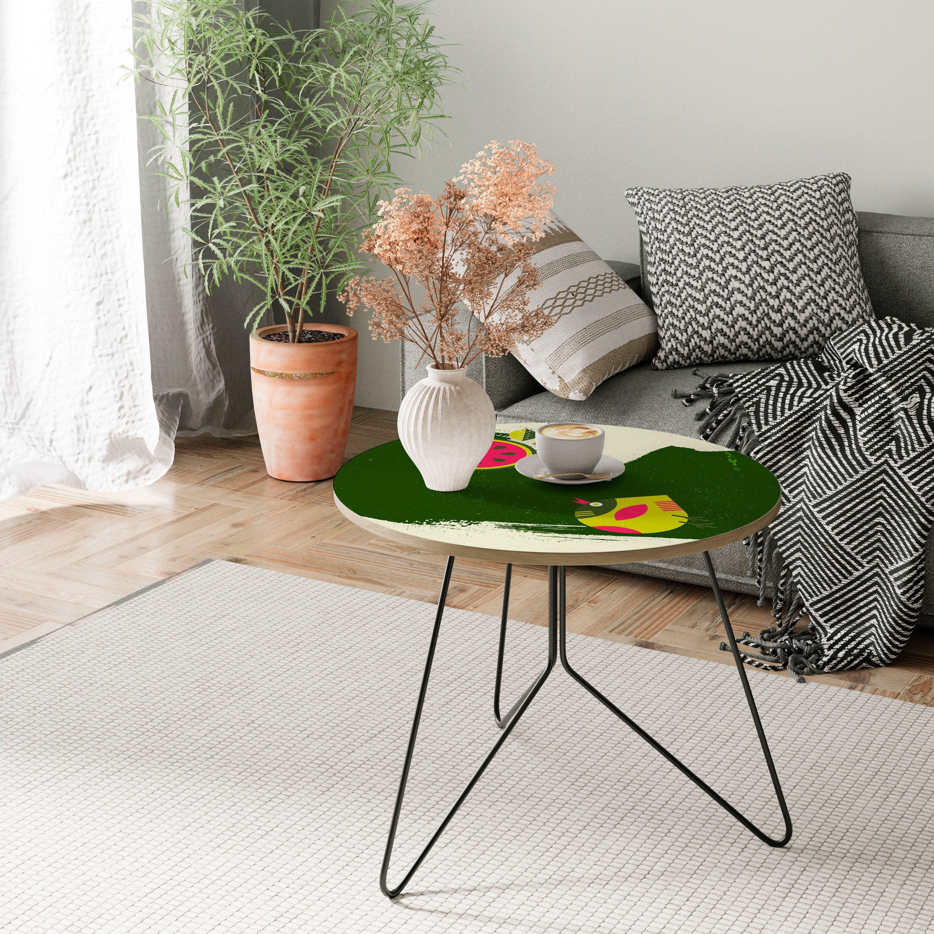 FRUITFUL SWIRLS Couchtisch 69