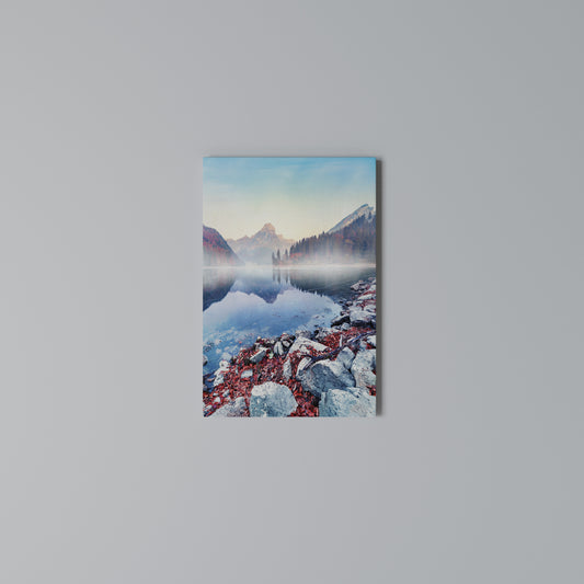 TRANQUIL WATERSCAPE Vertical Canvas Print