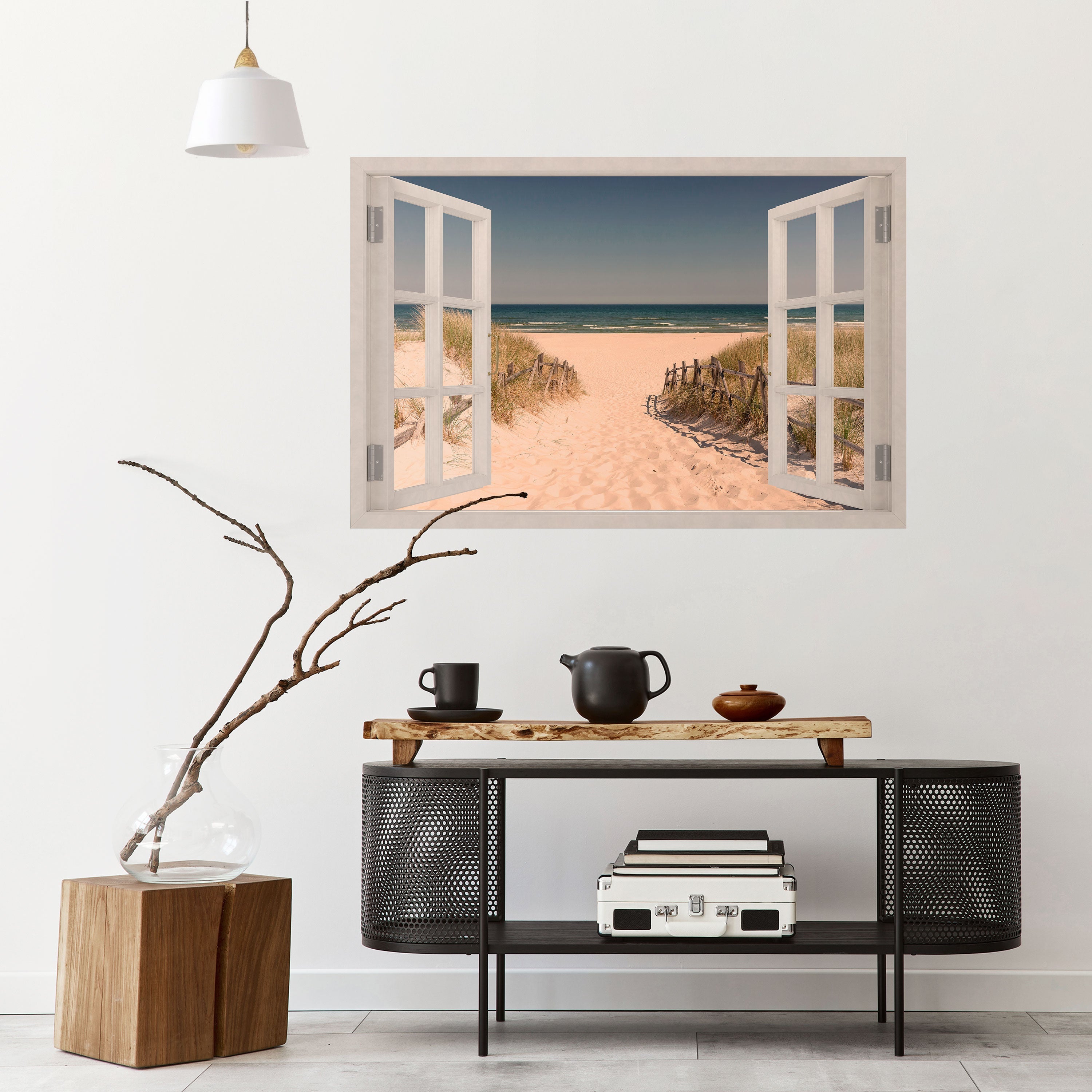 SANDY DREAMSCAPE Peel and Stick Horizontal Poster