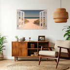 SANDY DREAMSCAPE Selbstklebendes Horizontal-Poster