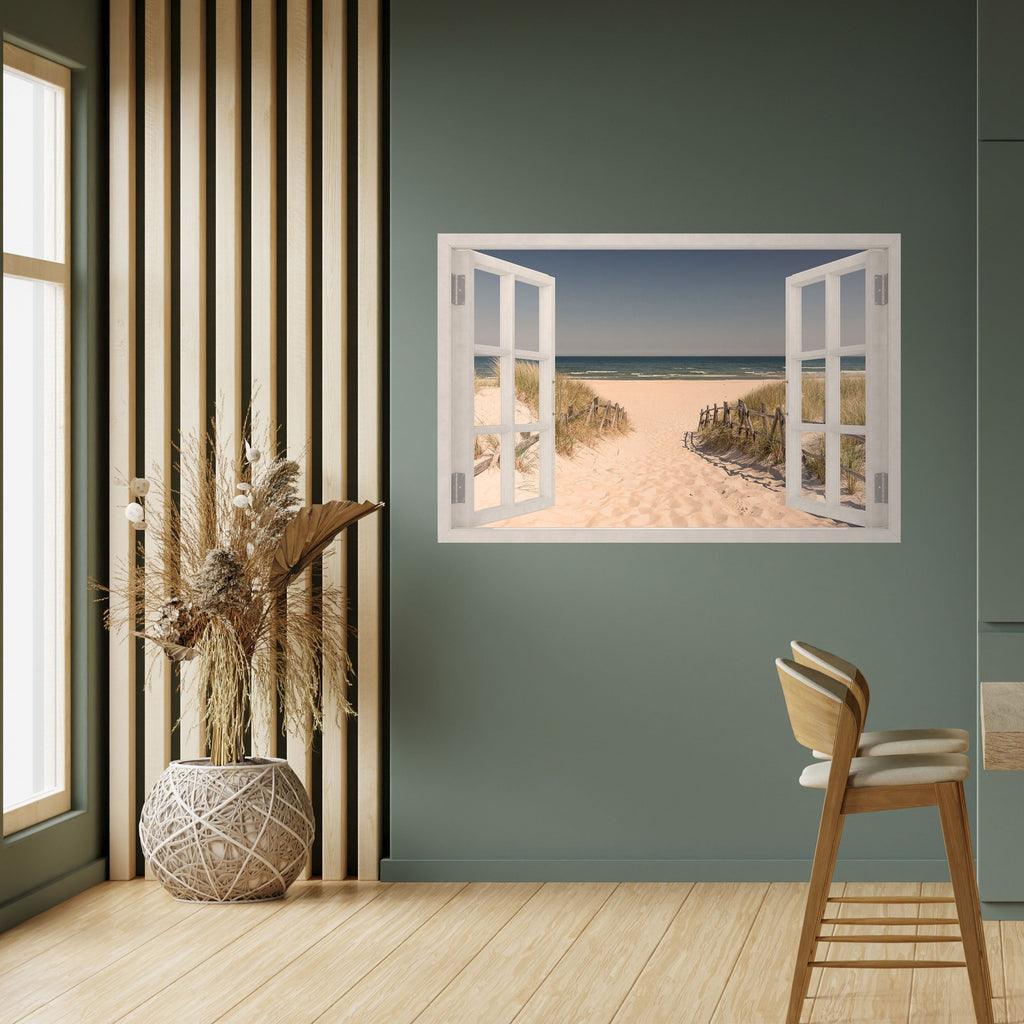 SANDY DREAMSCAPE Peel and Stick Horizontal Poster