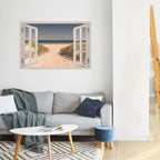 SANDY DREAMSCAPE Selbstklebendes Horizontal-Poster
