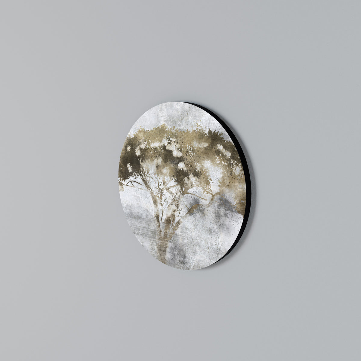 LONESOME CROWN Round Wall Art