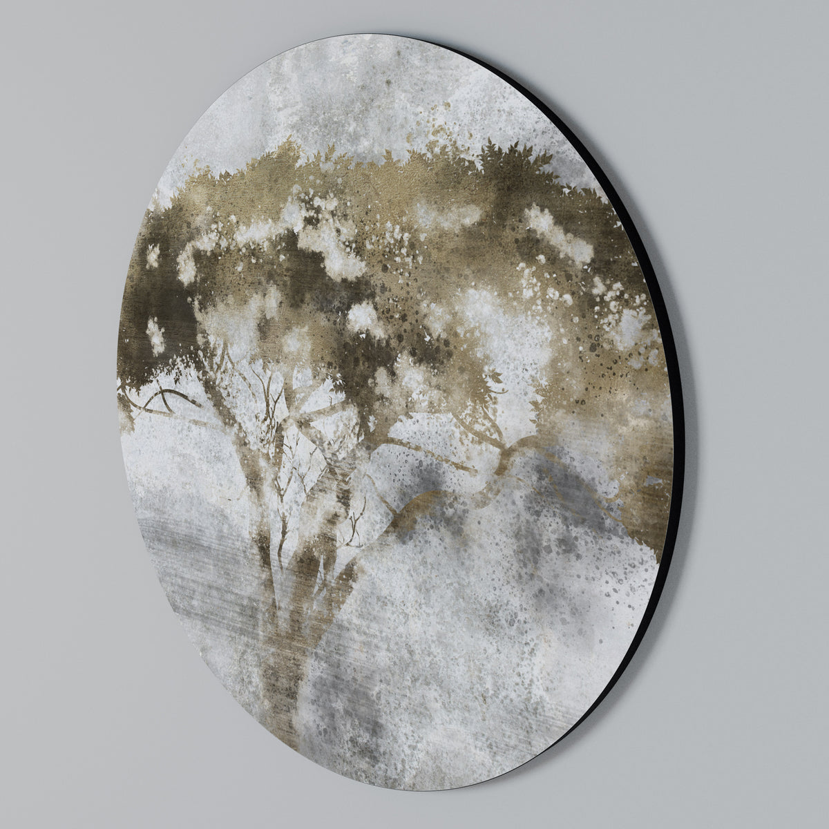 LONESOME CROWN Round Wall Art