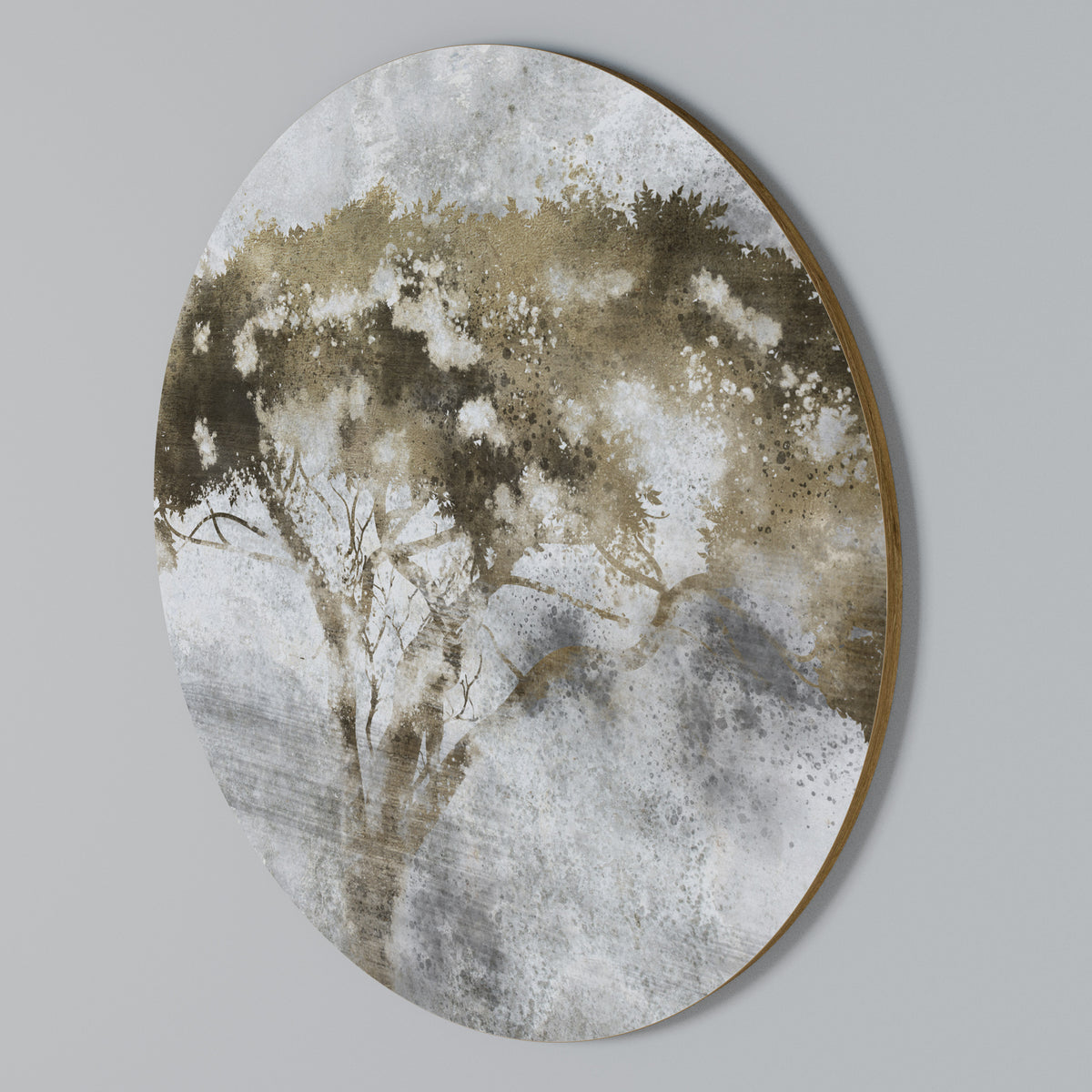 LONESOME CROWN Round Wall Art