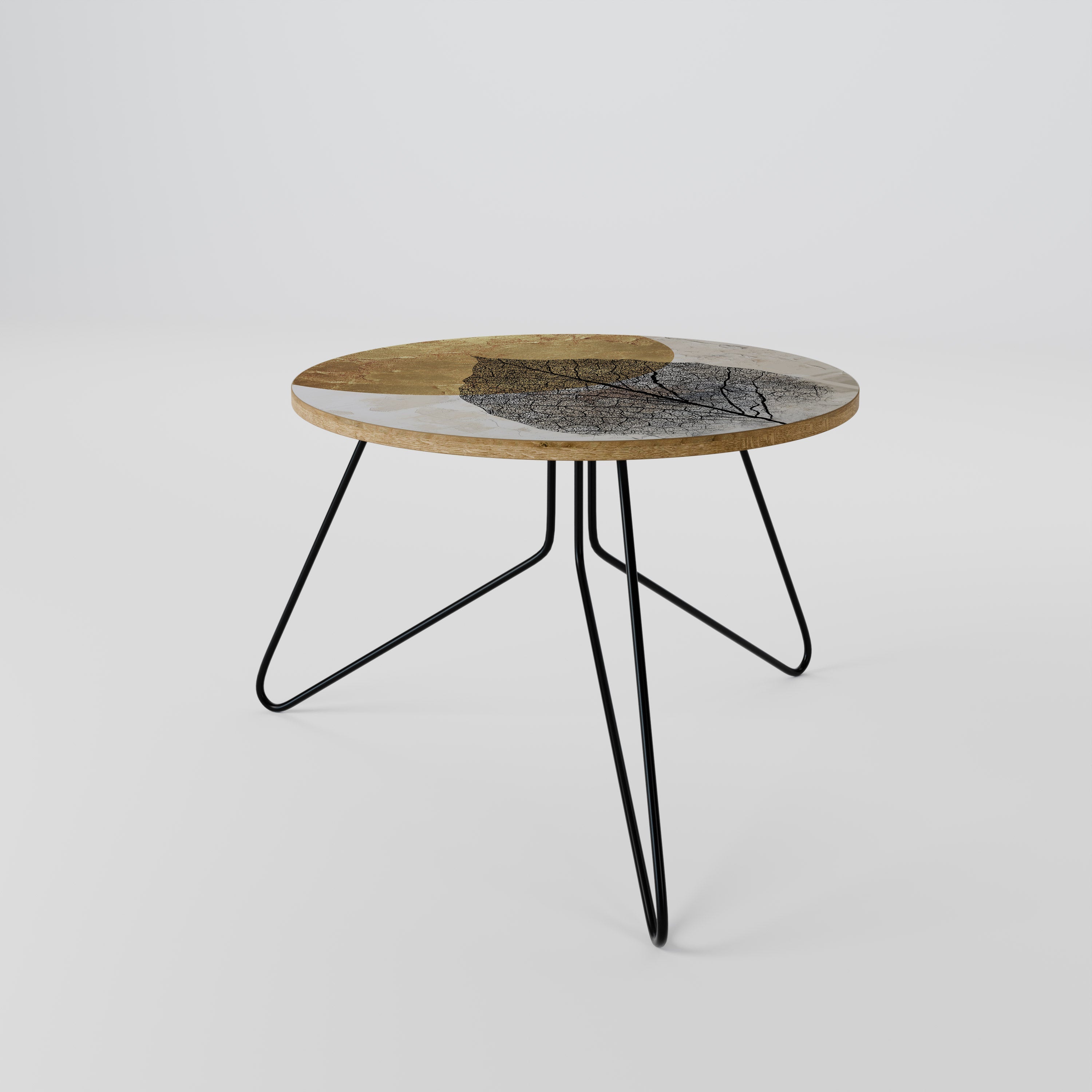 GOLD NERVATIO Couchtisch 60