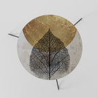 GOLD NERVATIO Couchtisch Ø 60 cm