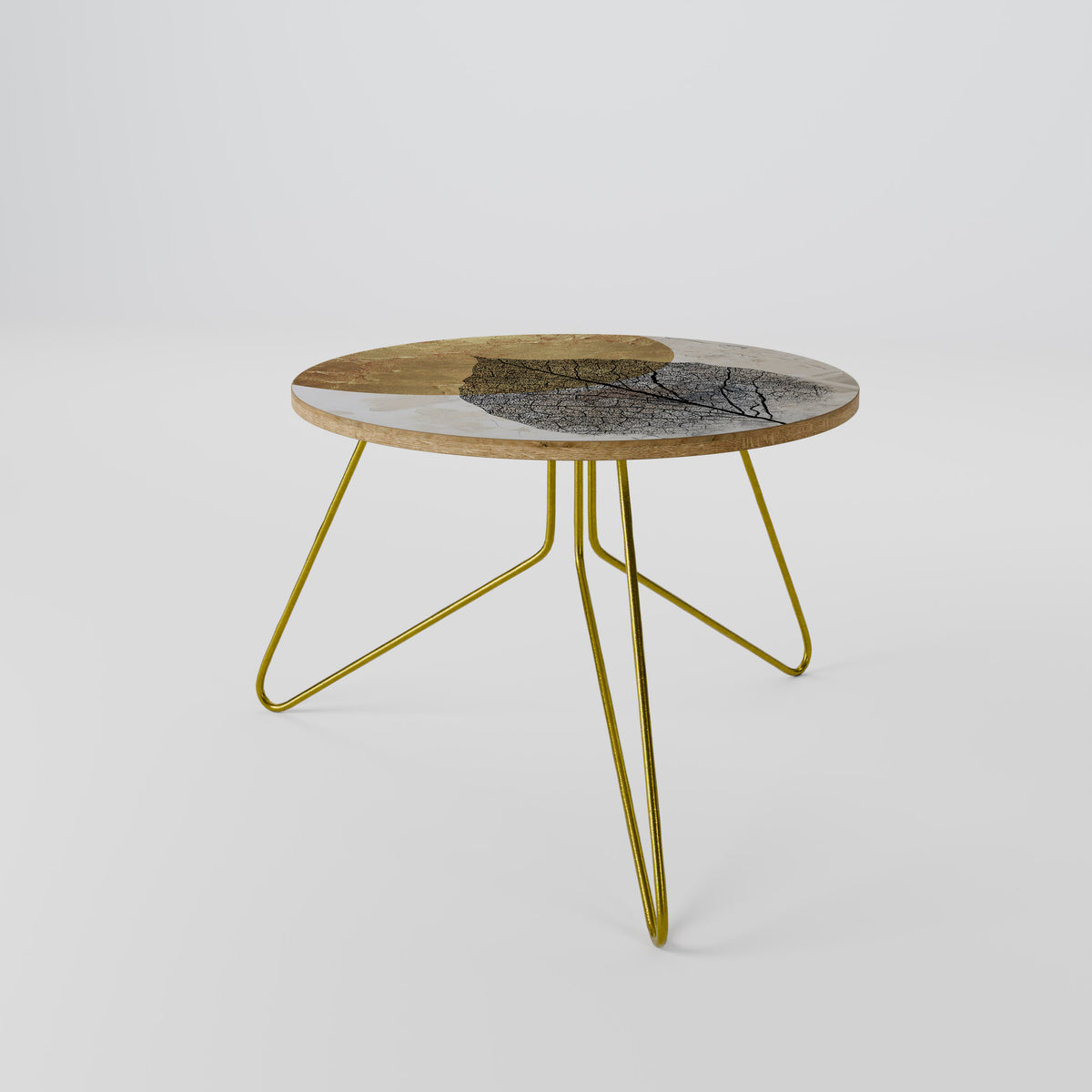 GOLD NERVATIO Couchtisch